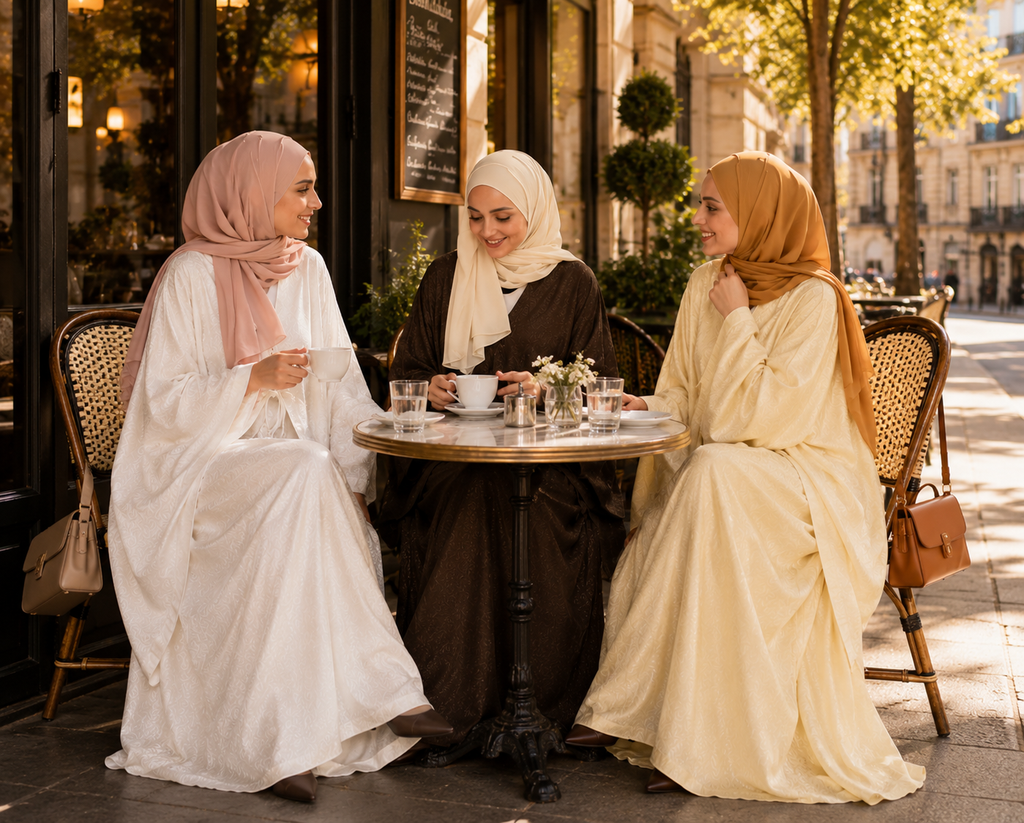 Ensemble Modest 2 Pièces Femme – Veste & Jupe Longue Style Élégant