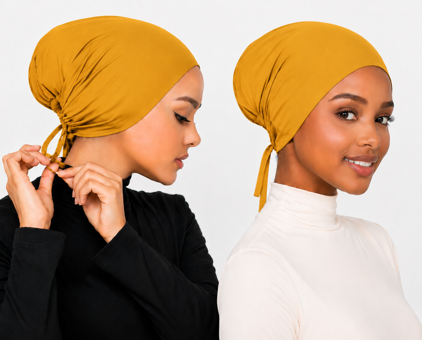 Bonnet Sous-Hijab Femme Modal Doux - Turban Intérieur Antidérapant