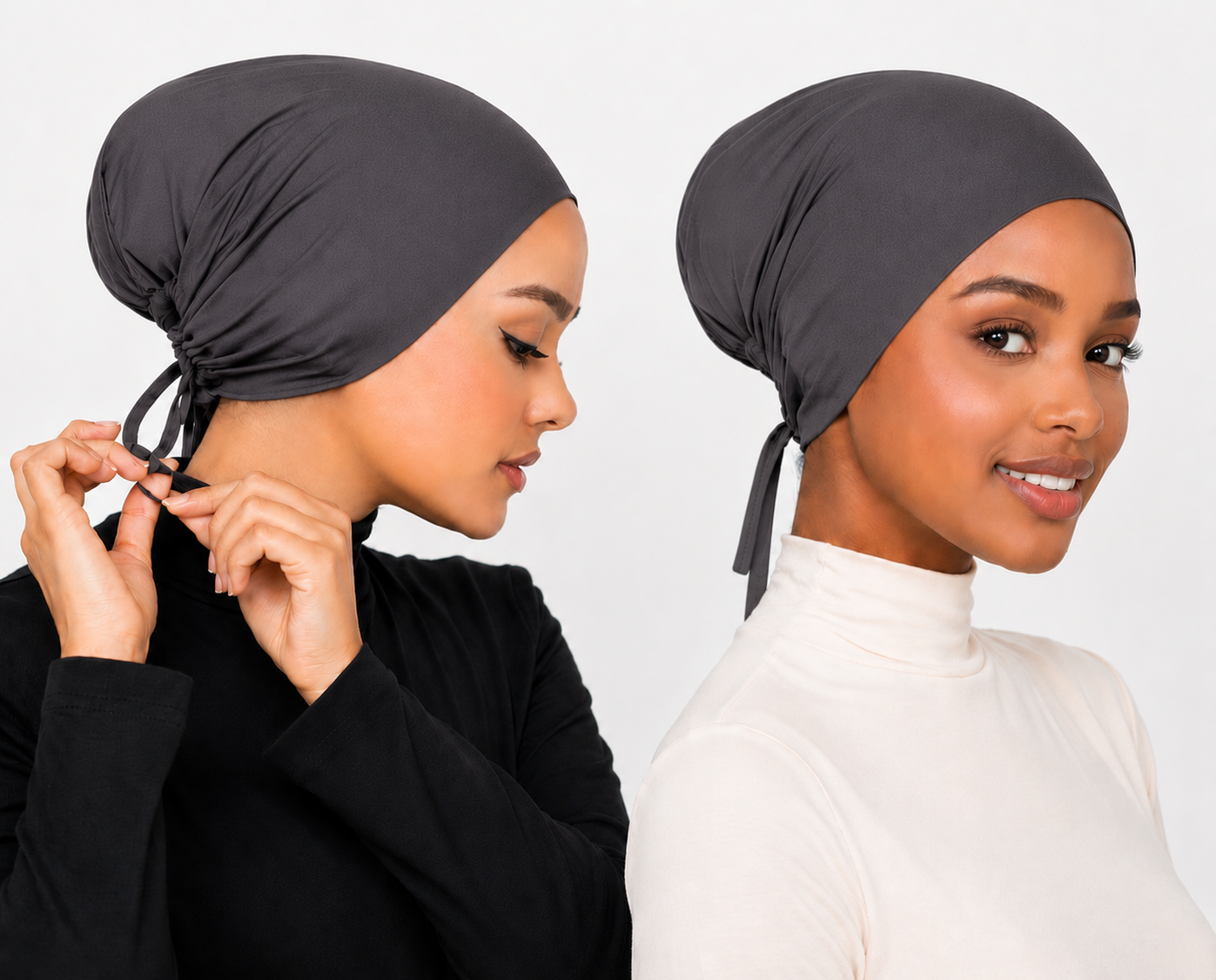 Bonnet Sous-Hijab Femme Modal Doux - Turban Intérieur Antidérapant