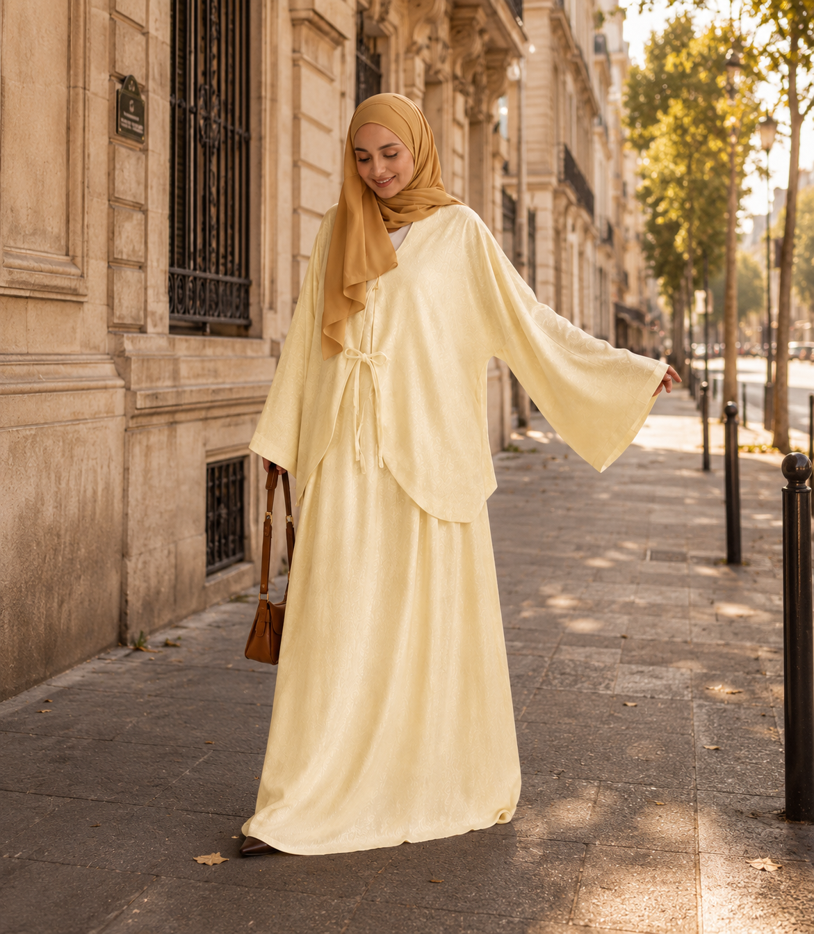 Ensemble Modest 2 Pièces Femme – Veste & Jupe Longue Style Élégant