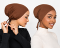 Bonnet Sous-Hijab Femme Modal Doux - Turban Intérieur Antidérapant