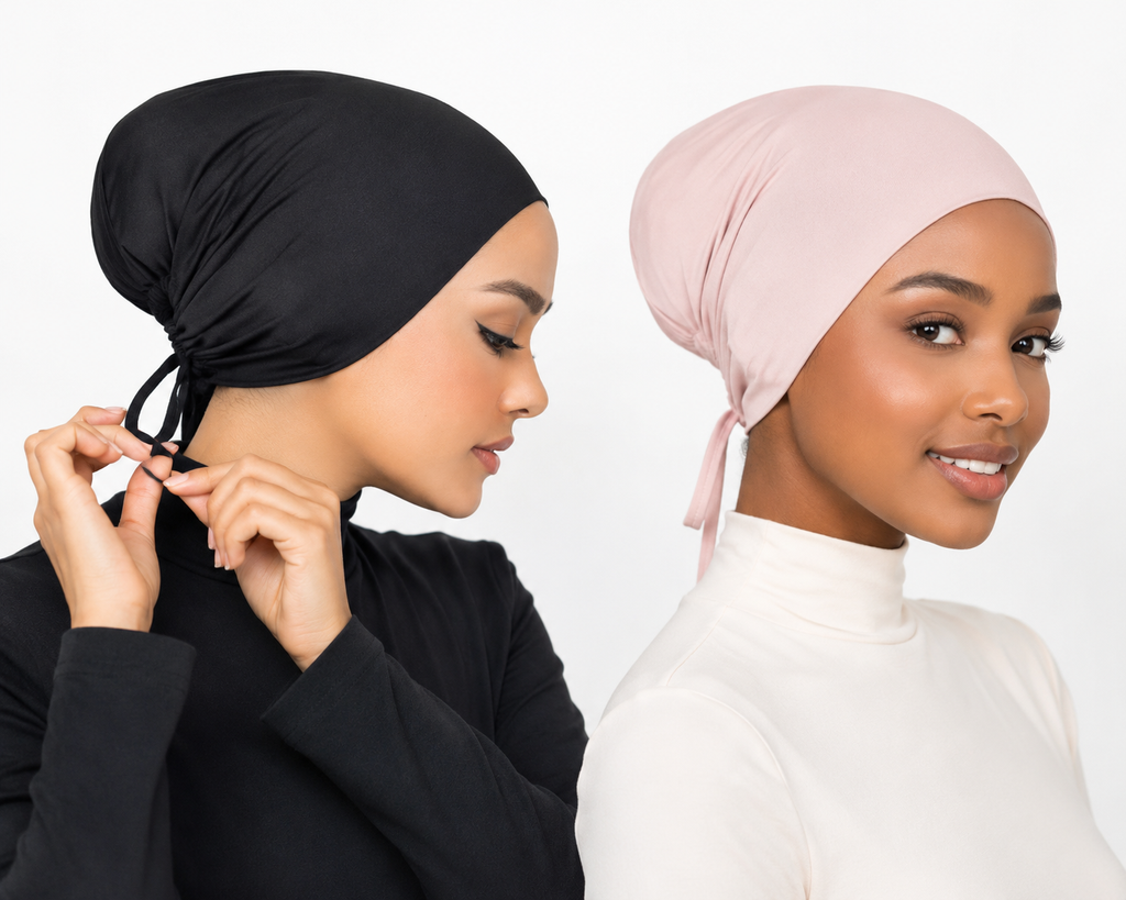 Bonnet Sous-Hijab Femme Modal Doux - Turban Intérieur Antidérapant