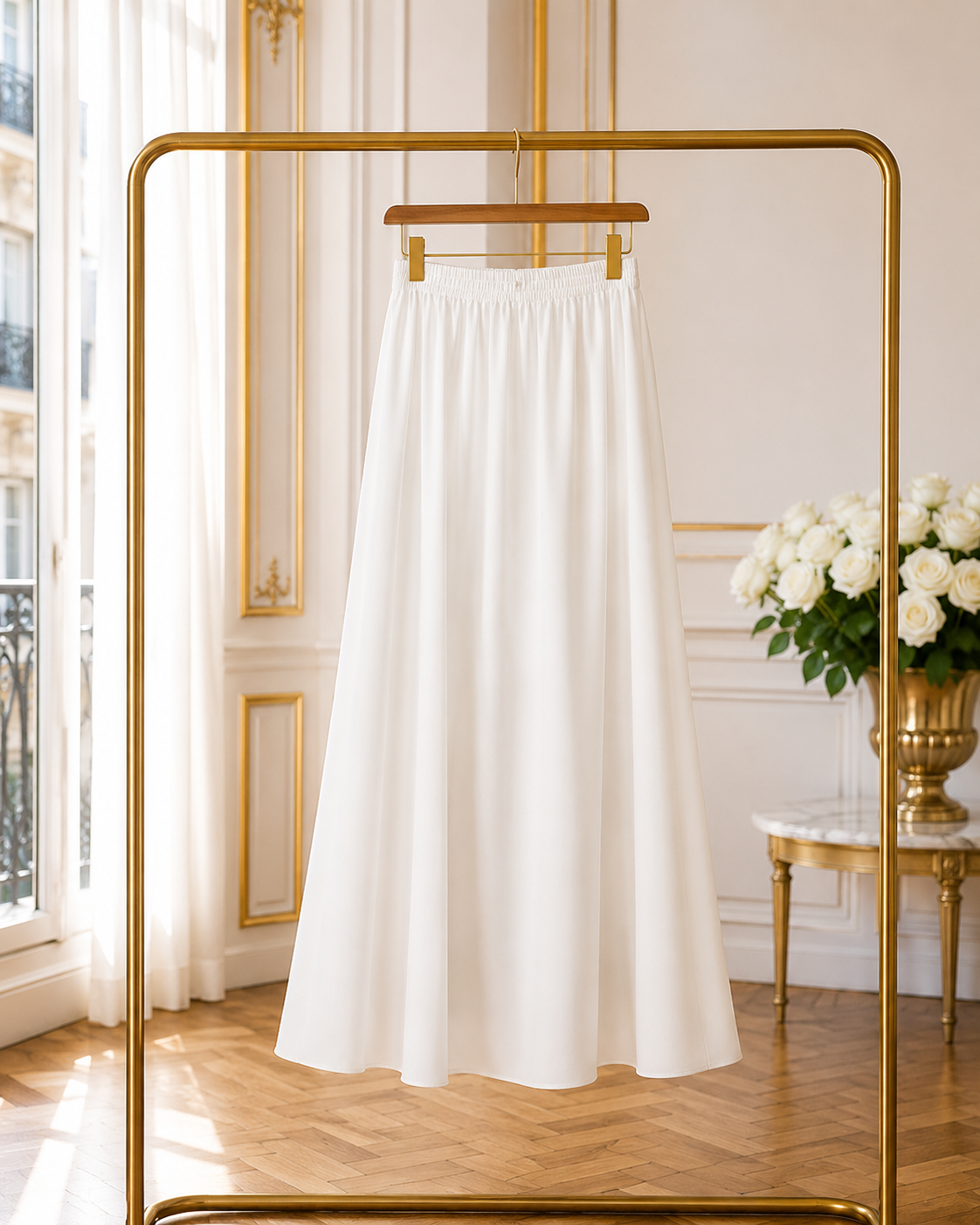 Ensemble 2 Pièces Femme – Top & Jupe Longue Style Dubaï Élégant & Modeste