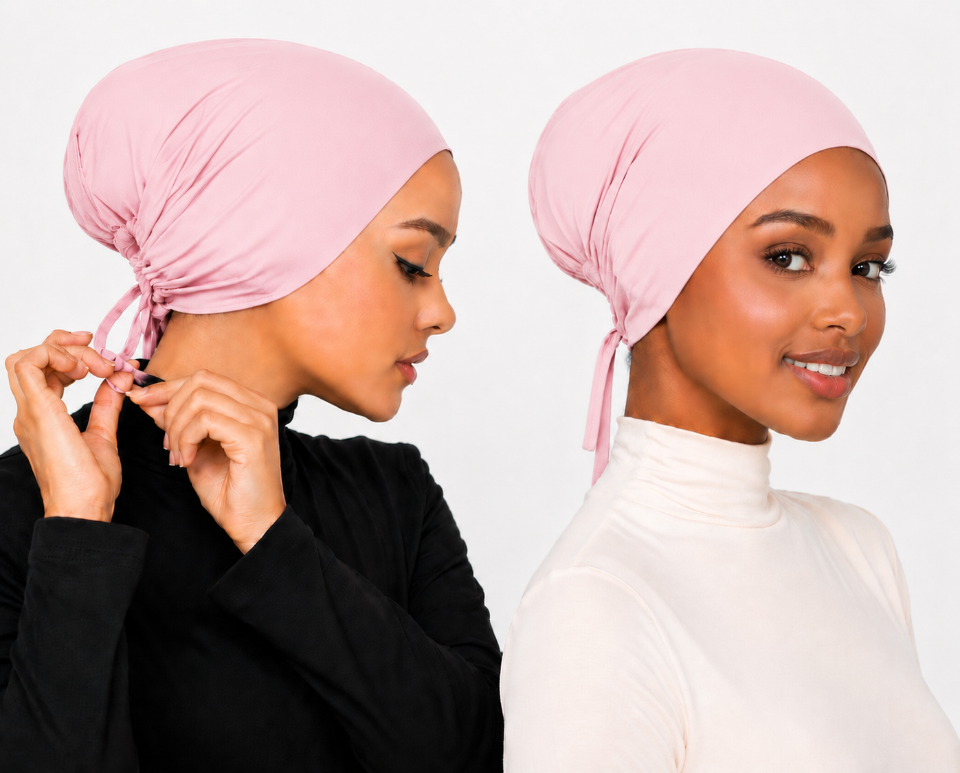 Bonnet Sous-Hijab Femme Modal Doux - Turban Intérieur Antidérapant