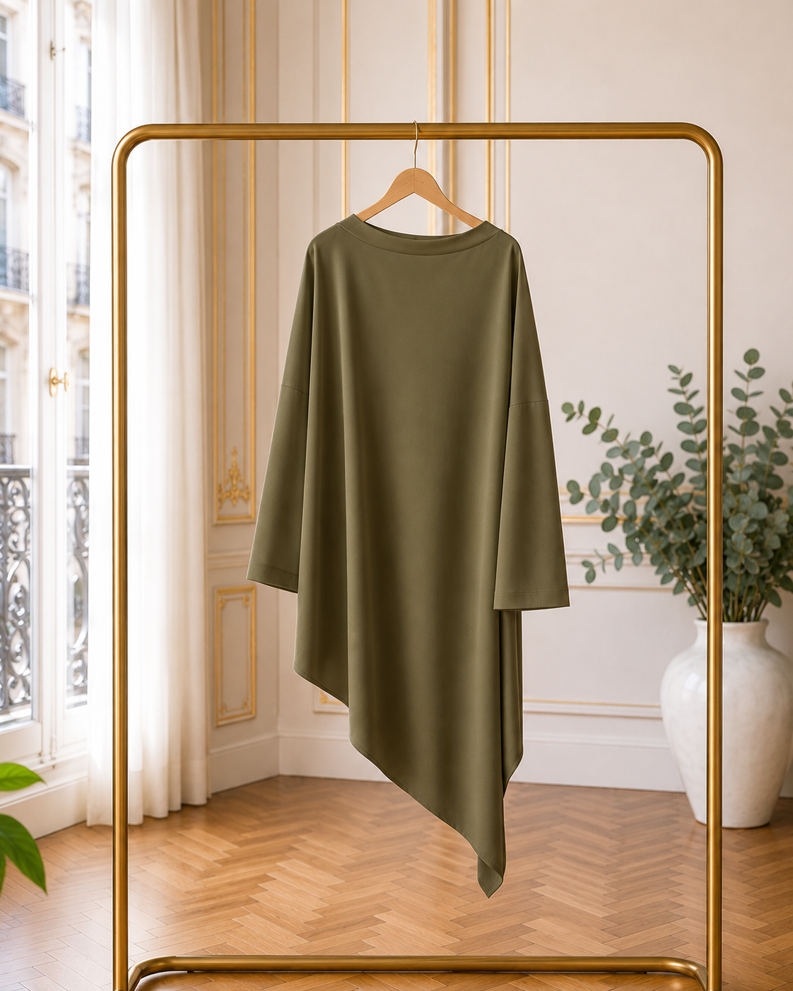 Ensemble 2 Pièces Femme – Top & Jupe Longue Style Dubaï Élégant & Modeste