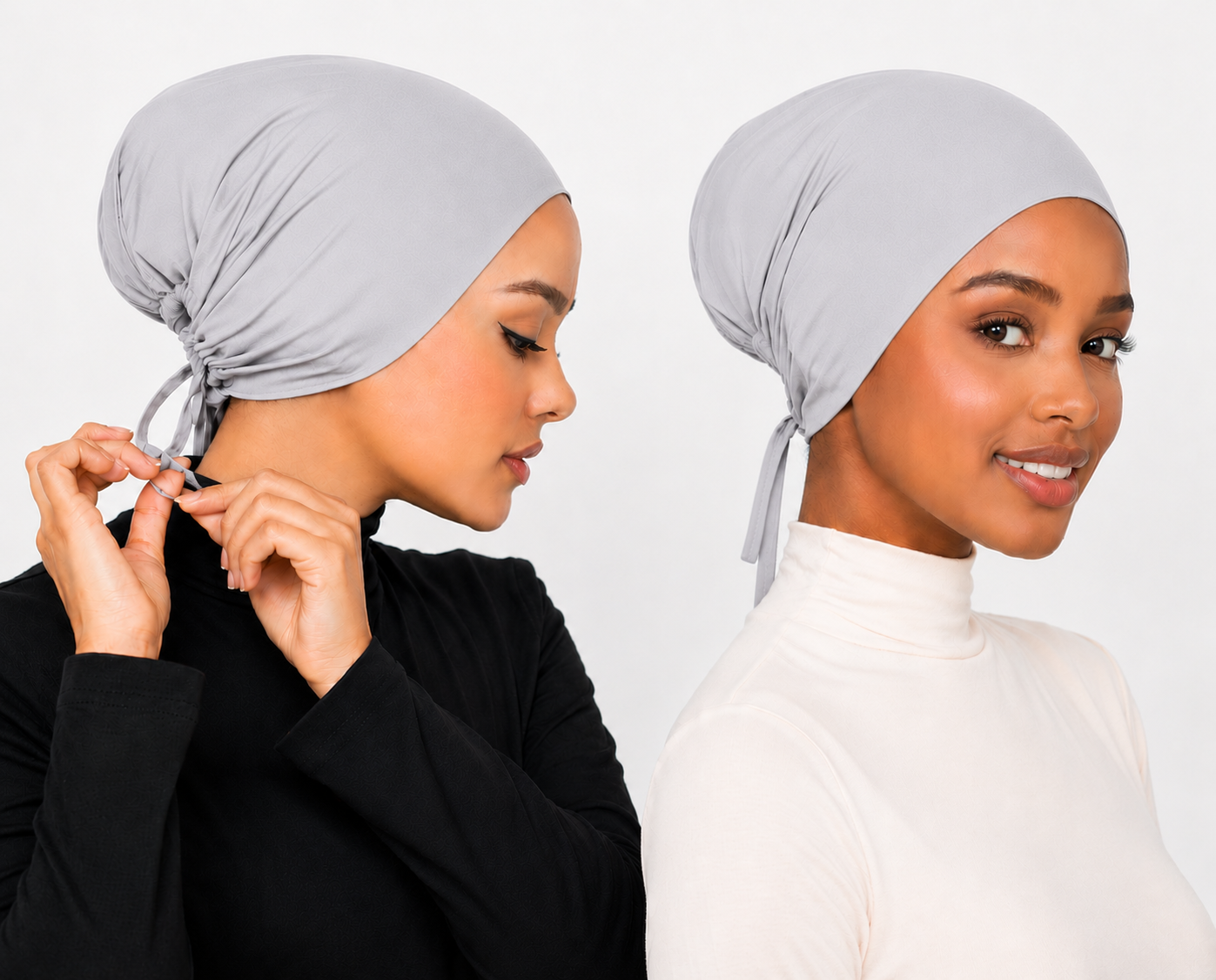 Bonnet Sous-Hijab Femme Modal Doux - Turban Intérieur Antidérapant