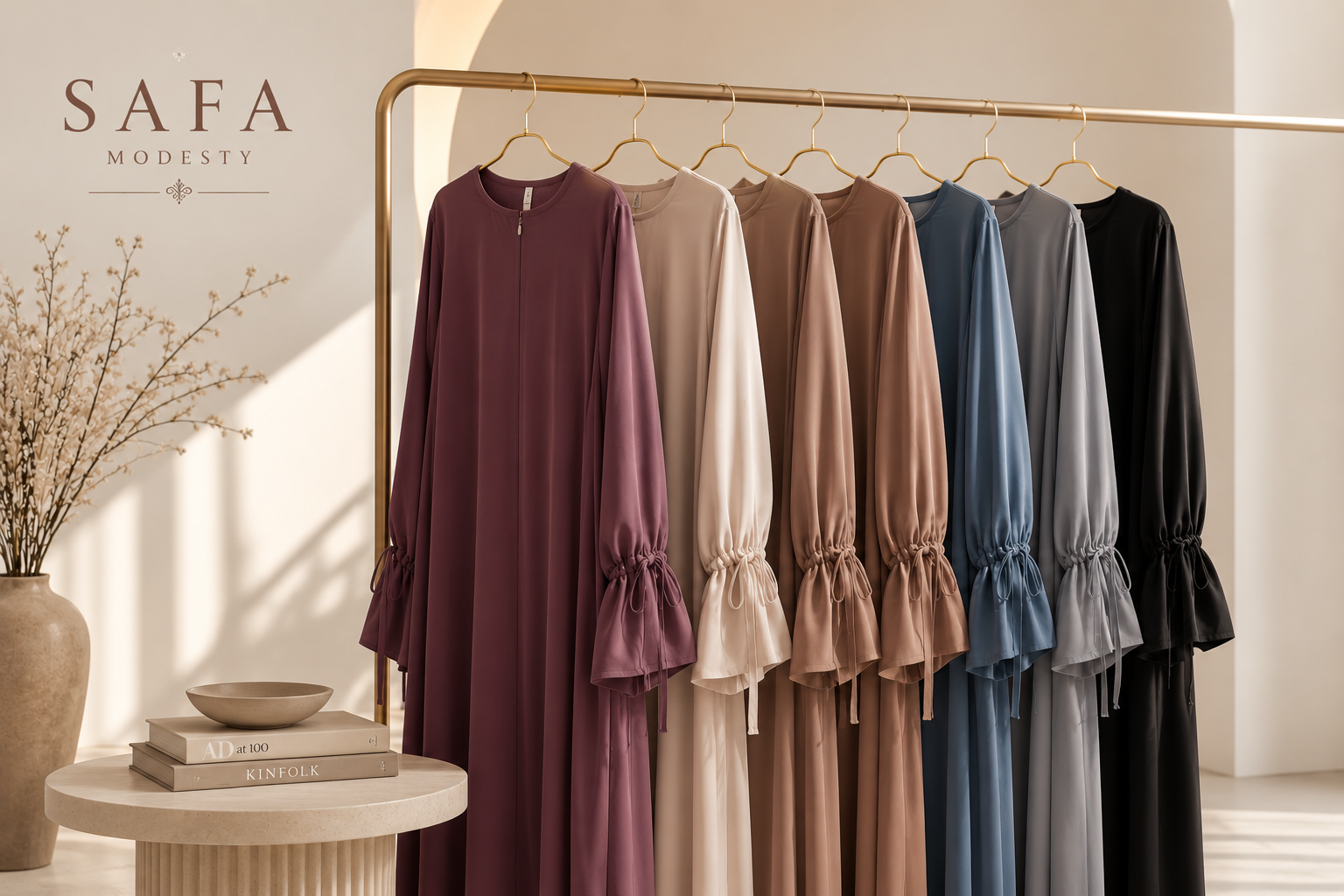 Abaya Élégante Femme – Robe Longue Modeste pour Toutes Occasions