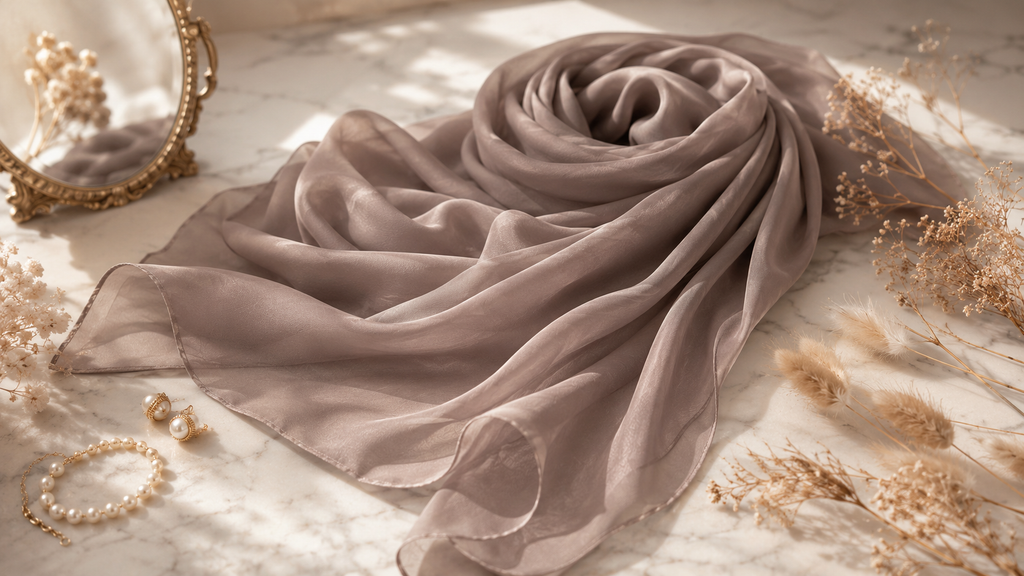 Hijab Instantané Mousseline de Soie – Écharpe Magnétique Tendance