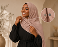 Hijab Instantané Mousseline de Soie – Écharpe Magnétique Tendance