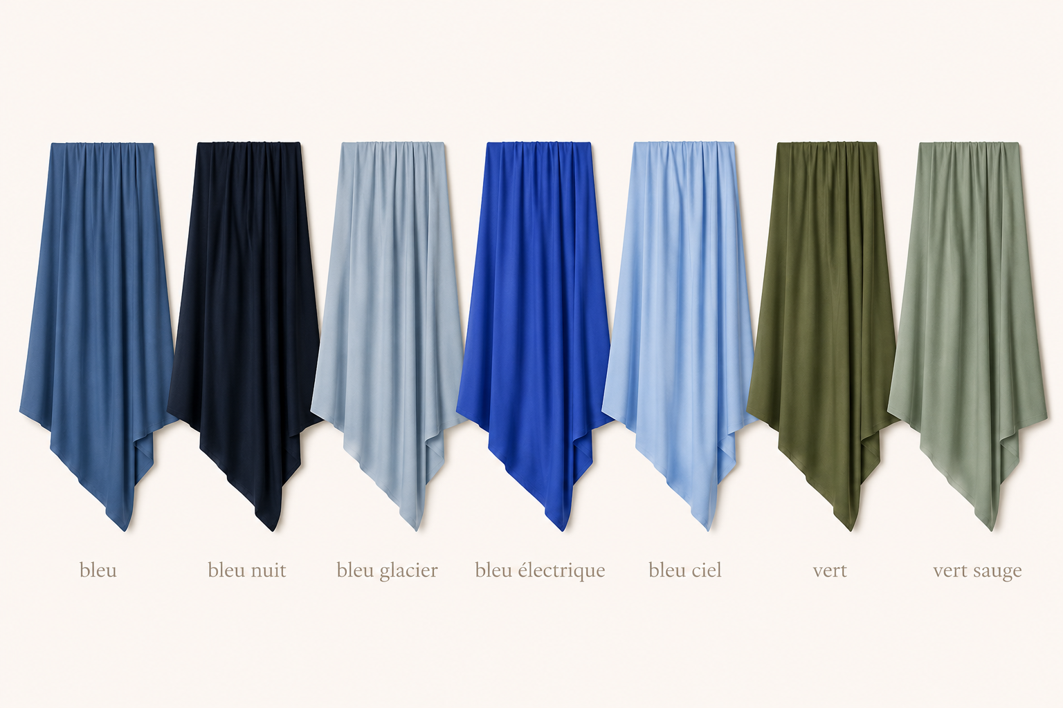 Hijab Jersey Femme – Écharpe Longue Douce & Élastique