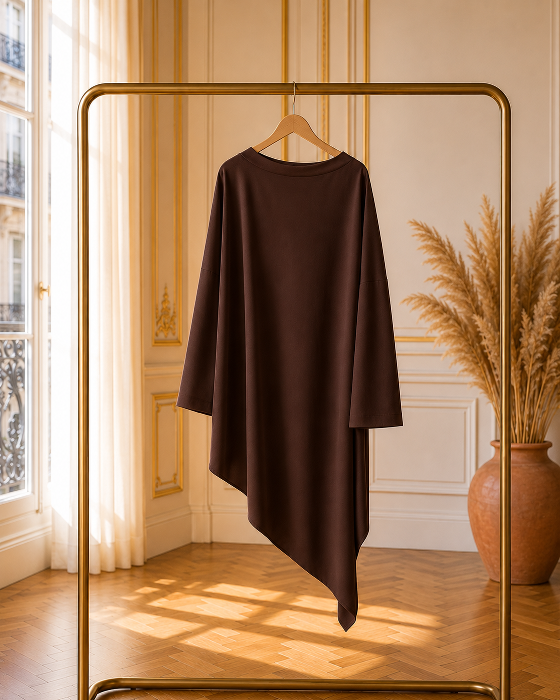 Ensemble 2 Pièces Femme – Top & Jupe Longue Style Dubaï Élégant & Modeste