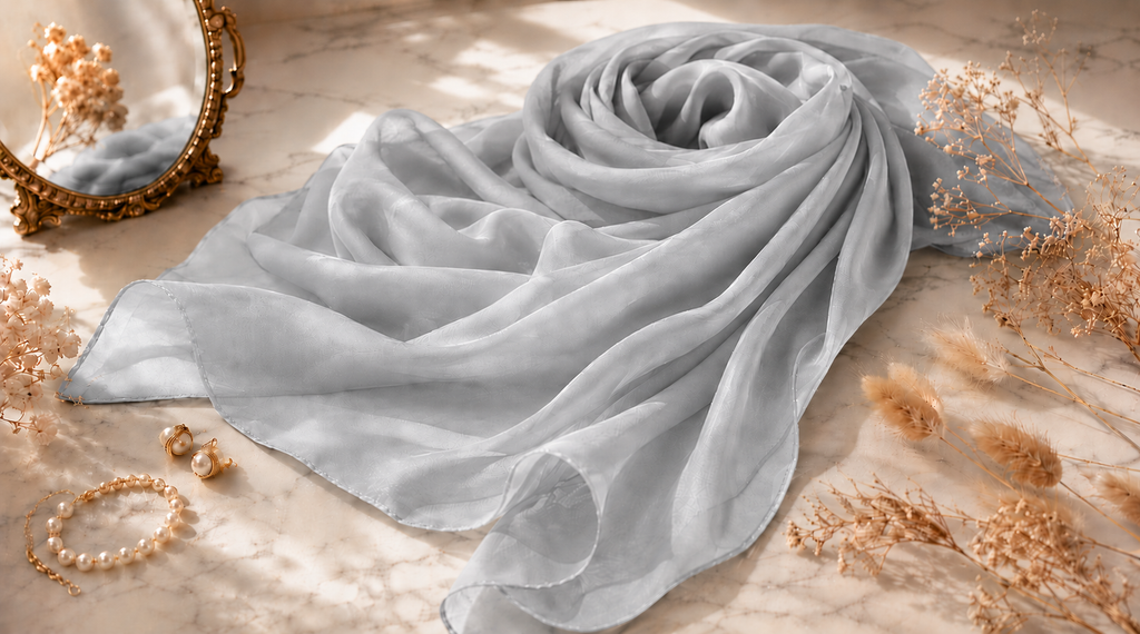 Hijab Instantané Mousseline de Soie – Écharpe Magnétique Tendance